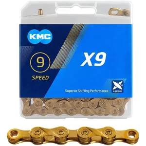 Cadena 9v Kmc X9 Gold